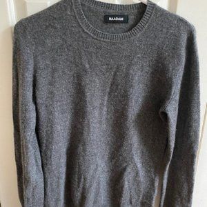 Naadam Women's Cashmere Sweater in Grey Size S